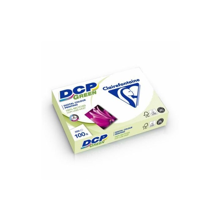 paq. 500h papel clairefontaine dcp green a3 100gr