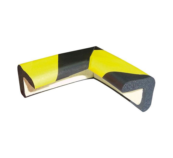 proteccion esquinas viso 750x30x30 mm. negr/amar.