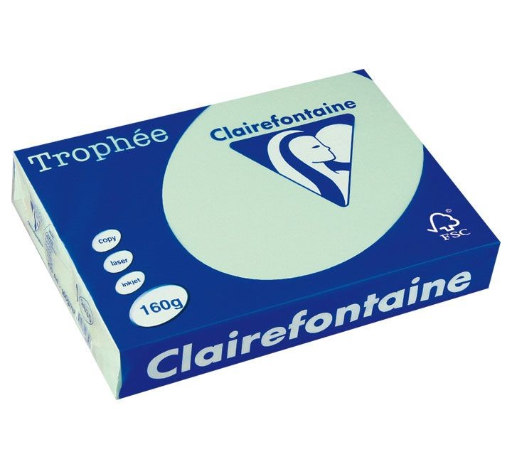 paq. 250h pap. trophee clf suave a4 160g verde