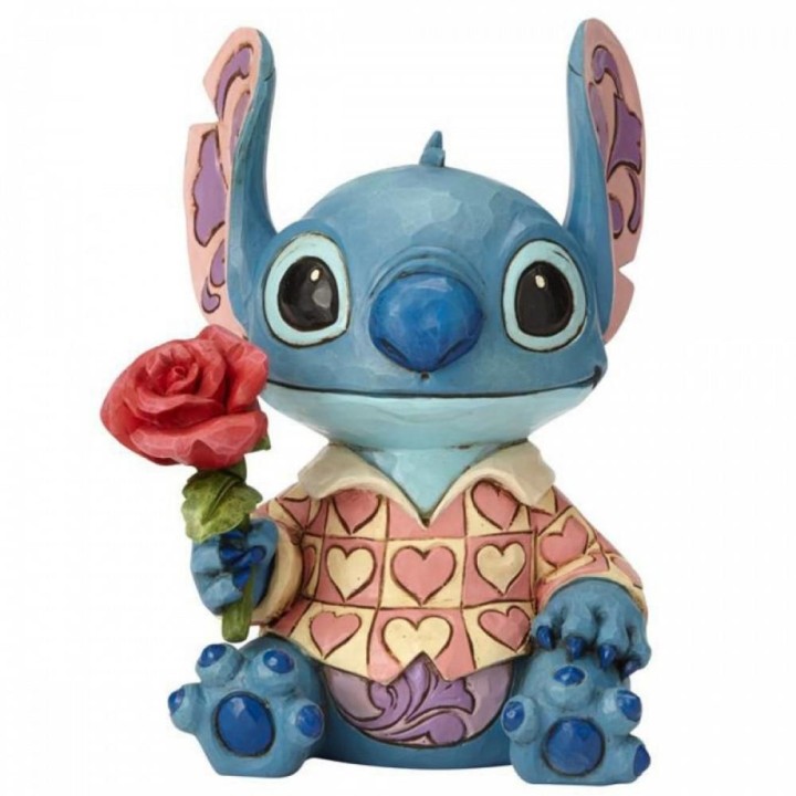 enesco figura enesco disney stitch san valent?n
