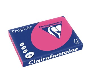 paq. 500h pap. trophee clf fluor a3 80g rosa