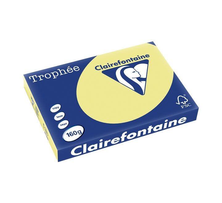 paq. 250h pap. trophee clf suave a3 160g amarillo