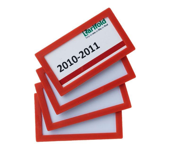 paq.4 marcos identif.tarifold 80x45mm. rj 194853