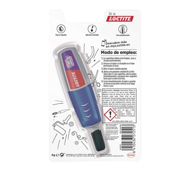 pegamento loctite pen superglue-3 creative 4gr