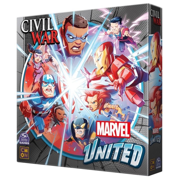 juegos juego de mesa marvel united civil war
