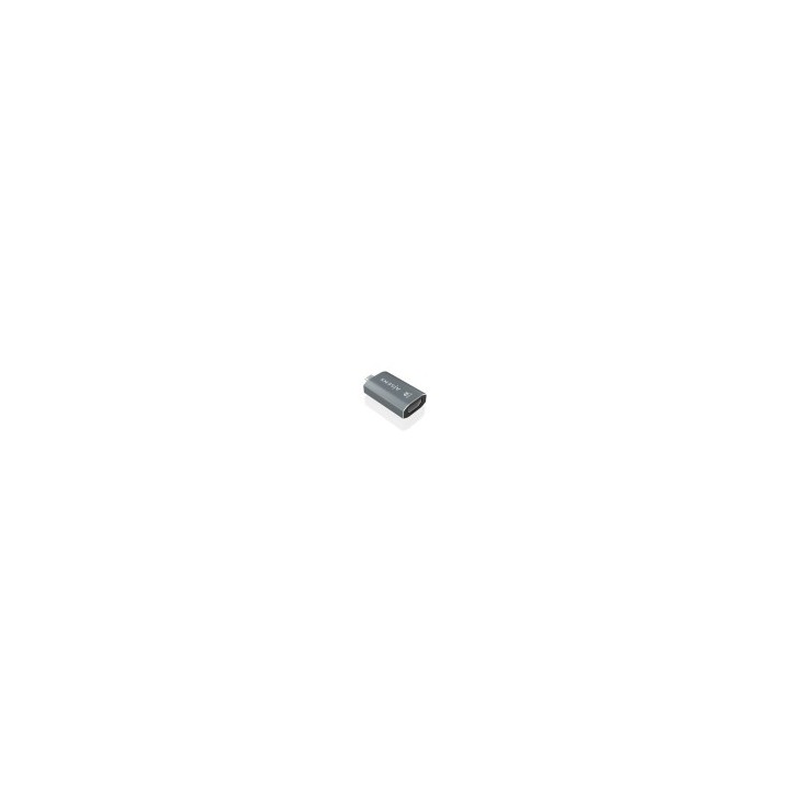 adaptador conversor aisens aluminio usb-c/m a hdmi 4k@60hz/h gris