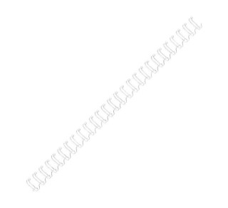 pack 100 wires fellowes met. 8mm blanco