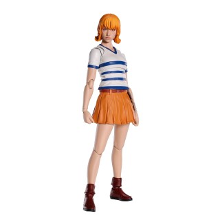tamashii nations figura tamashii nations one piece netflix series  nami fig. 15 cm sh figuarts