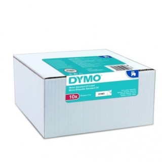 multipack 10 cintas dymo d1 9mmx7m negro/blanco dymo 2093096