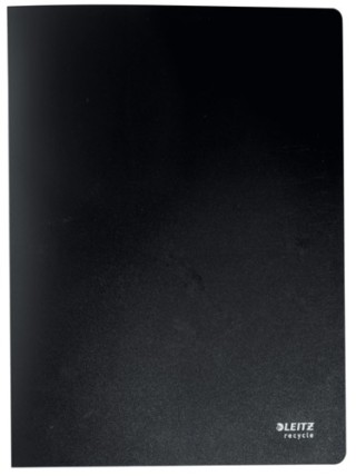 carpeta polipropileno con 40 fundas a4 recycle negro leitz 46770095