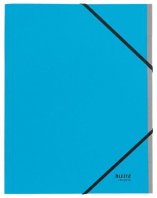 carpeta clasificadora de carton 6 posiciones a4 recycle 100% azul leitz 39140035