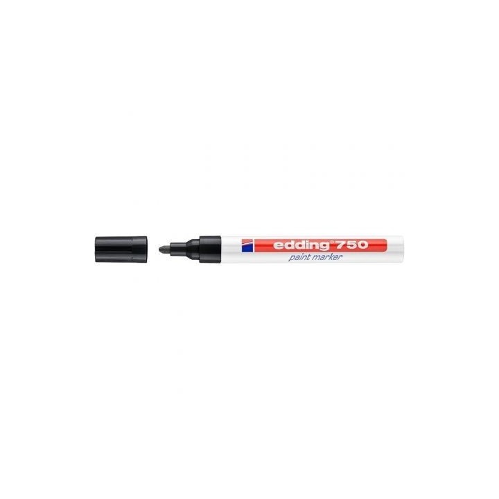 marcador permanente 2-4mm 750 negro edding 750-1