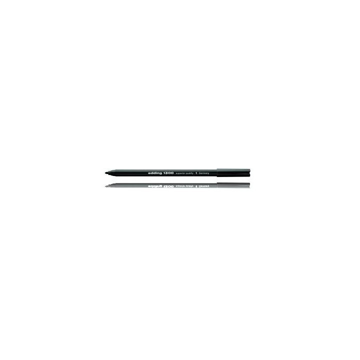 rotulador punta redonda 2mm 1300 negro edding 1300-01