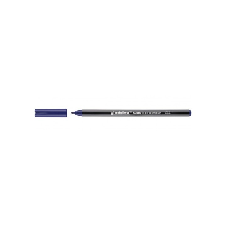 rotulador punta redonda 2mm 1300 azul edding 1300-03