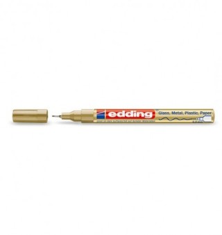 marcador permanente 0.8mm 780 oro edding 780-53