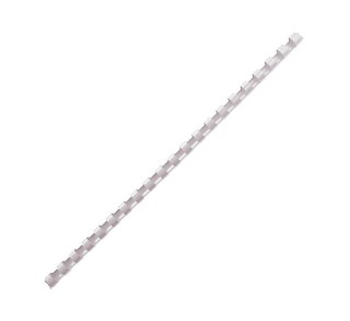 pack 25 canutillos fellowes plast. 12mm blanco