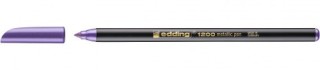 rotulador punta fina 1200 violeta metalico edding 1200-078