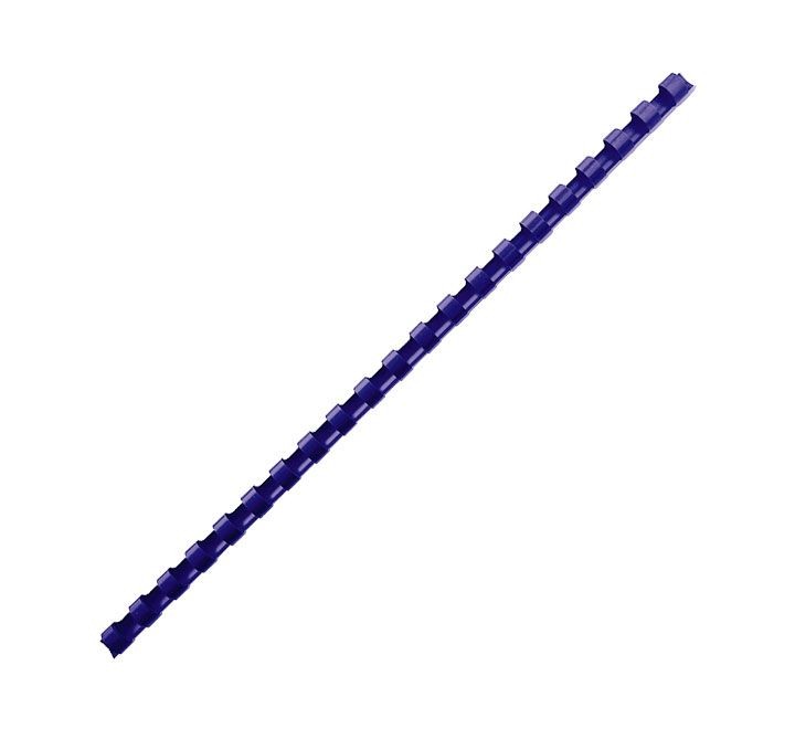 pack 25 canutillos fellowes plast. 12mm azul
