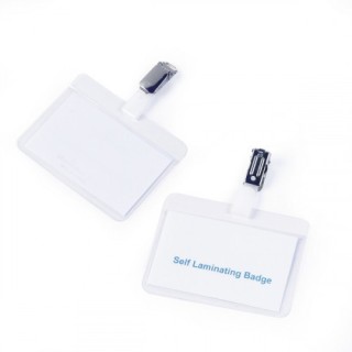 caja de 25 identificadores pinza plastico lamina autoadhesiva durable 8102-19