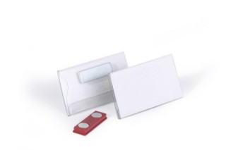 caja de 25 identificadores con iman 40x75mm durable 8116-19