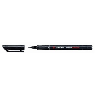 marcador permanente punta superfina ohpen universal 0,4mm. negro stabilo 841/46