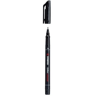 marcador permanente punta fina ohpen universal 0,7mm. negro stabilo 842/46