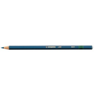 lapiz modelo all acuarelable punta 3,3mm. color azul stabilo 8041