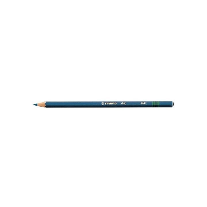 lapiz modelo all acuarelable punta 3,3mm. color azul stabilo 8041