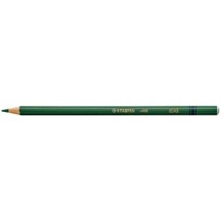 lapiz modelo all acuarelable punta 3,3mm. color verde stabilo 8043