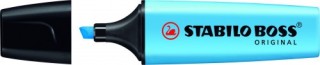 marcador fluorescente boss original trazo 2/5mm. azul stabilo 70/31
