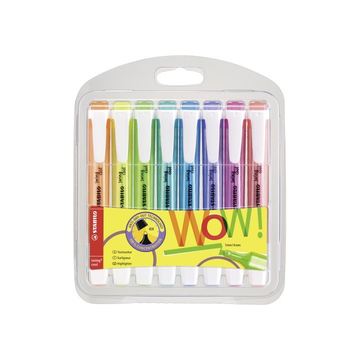 estuche 8 uds stabilo swing cool-stabilo 275/8-3