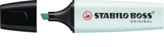 marcador.fluorescente boss trazo 2/5mm. turquesa pastel stabilo 70/113
