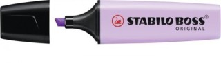marcador.fluorescente boss trazo 2/5mm. violeta pastel stabilo 70/155