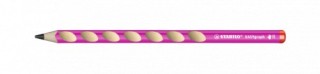 lapiz ergonomico easygraph para diestros hb 3,15mm. rosa stabilo 322/01-hb