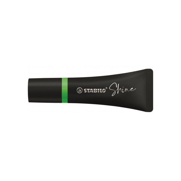 marcador fluorescente shine verde stabilo 76/33