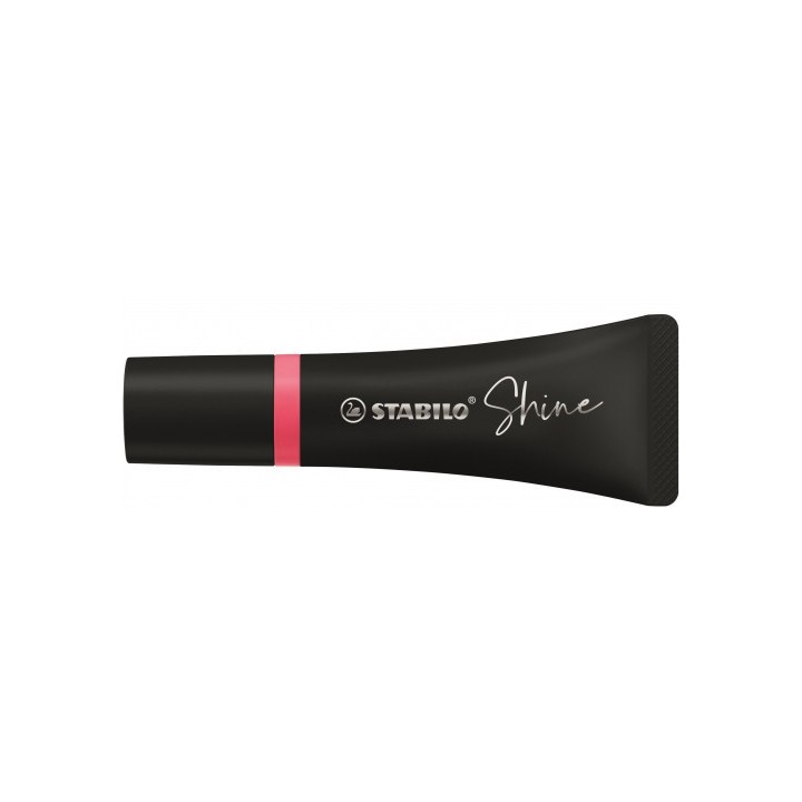marcador fluorescente shine rosa stabilo 76/56