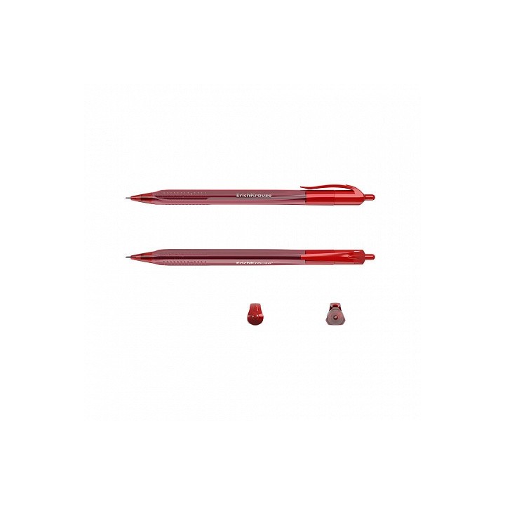 boligrafo automatico u-28, ultra glide technology, tinta color: rojo erich krause 33530