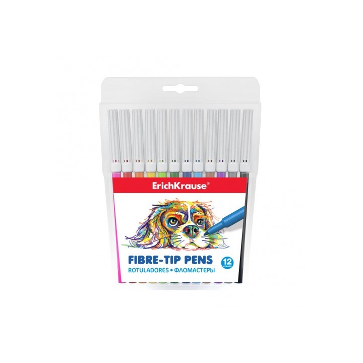 caja rotuladores easy washable 12 colores artberry 47880