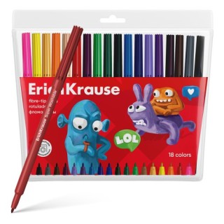 bolsa rotuladores jolly friends super lavables 18 colores eruch krause 61832