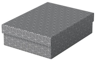 pack 3 cajas grises 360x265x100mm esselte 628285