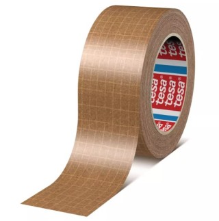 tesapack 6 rollos papel + filam marron 25mx 50mm tesa 60013-00000-00