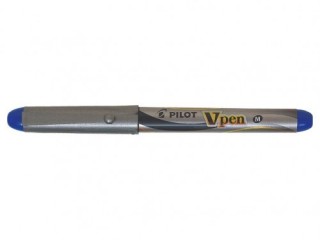 pluma desechable vpen silver azul pilot svp-4m-l