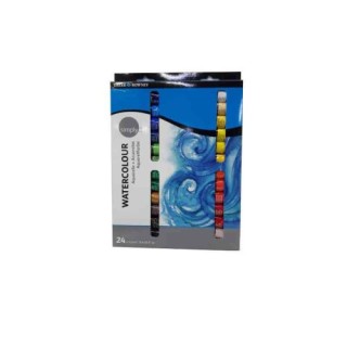 set acuarelas 24x 12ml simply daler rowney d134500124