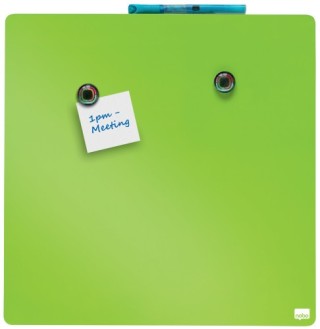 pizarra magnetica 360x360mm verde nobo 1903773