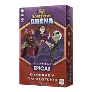 juegos juego de mesa disney sorcerer arena sombras y escalofrios expansion edad recomendada 13 a?os