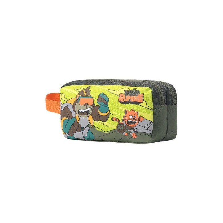 estuche escolar de cartoons totto aj52bwm001-2310-4dju