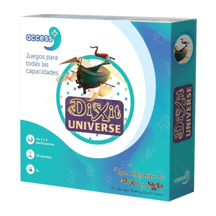 juegos juego de mesa dixit universe access+ edad recomendada 8 a?os