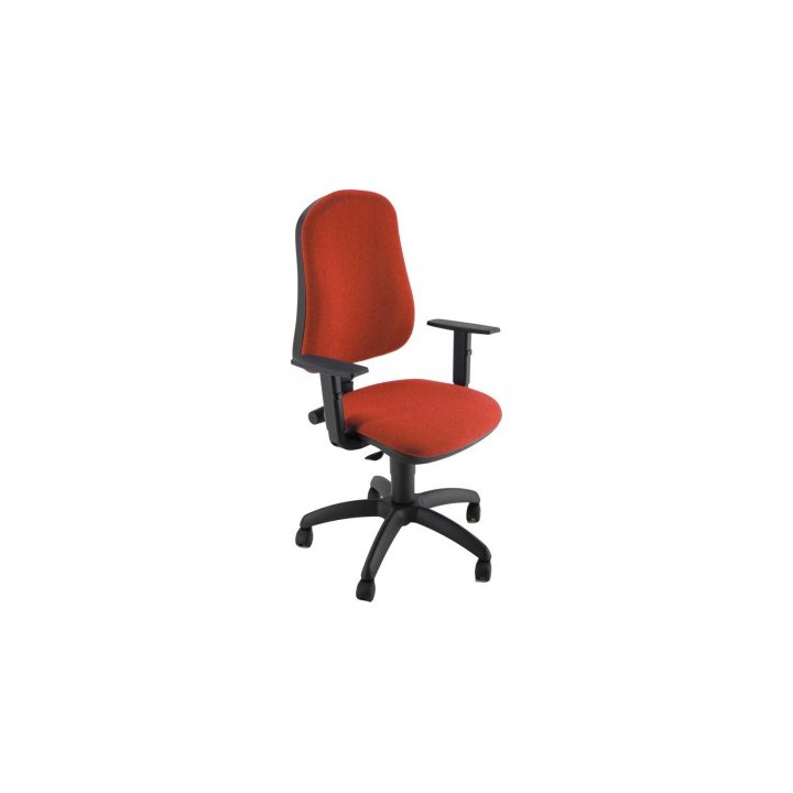 silla operativa volga simpel roja reposabrazos ajustables unisit sicp/brf/er
