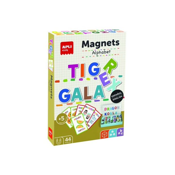 juego magnetico abecedario apli 19443