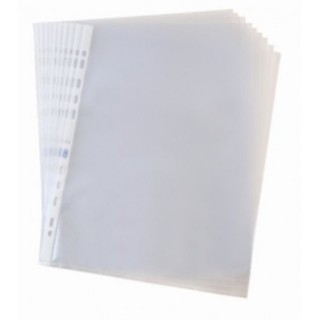 caja 100 fundas multitaladro polipropileno standard folio color cristal elba 400005366